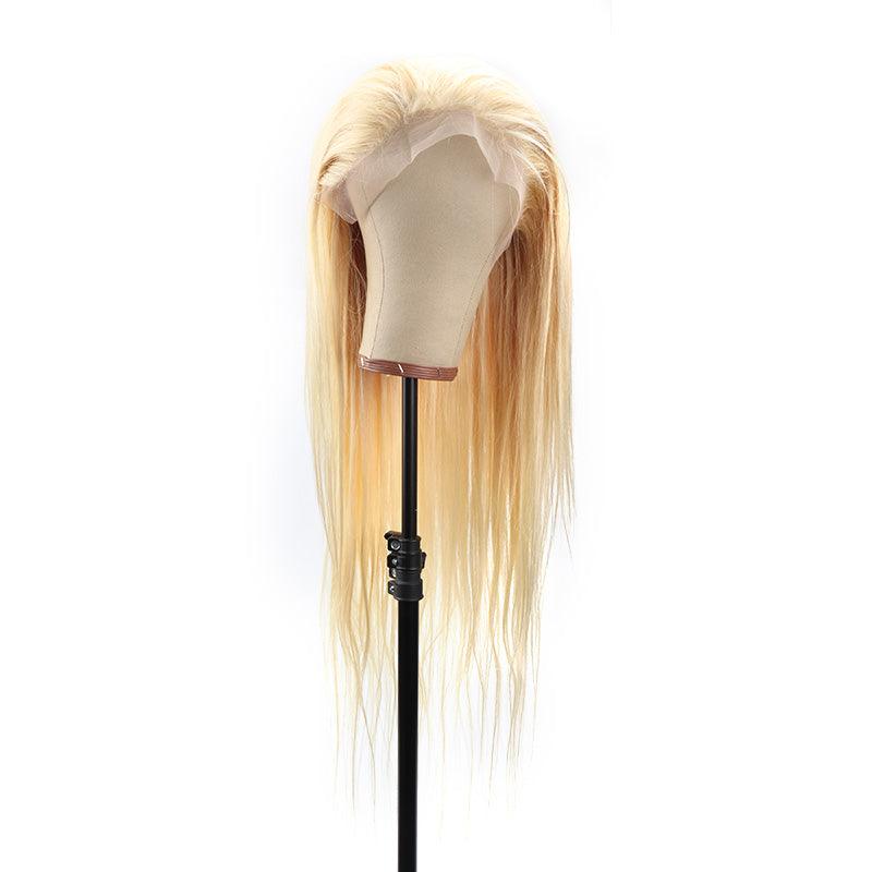 Top Virgin 613 Blonde 13x4 Straight Lace Front Transparent Wig 180 Density with Baby Hair