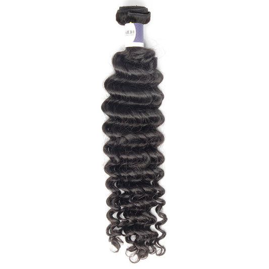 Tip-top Quality Raw Hair Deep Wave Hair Extensions 1 Bundle(never hair loss)