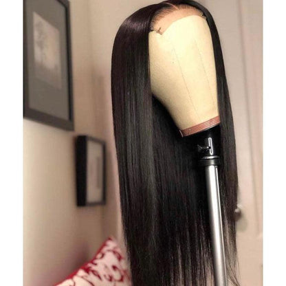 Top Virgin Bone Straight 4x4/5x5 HD Closure Wig Human Hair Wig 150/180 Density