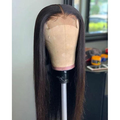 Top Virgin Bone Straight 4x4/5x5 HD Closure Wig Human Hair Wig 150/180 Density