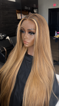 VANILLA LATTE | Money Piece Straight Wig