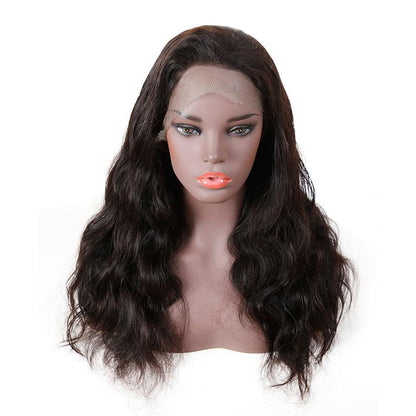 Top Virgin Body Wave Full Lace Wig 180 Density with Baby